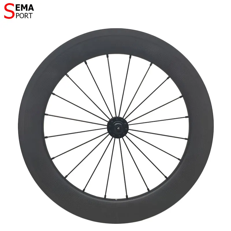 
20inch 406 birdy bike carbon wheel 50mm depth v brake bicycle parts light weight rim 