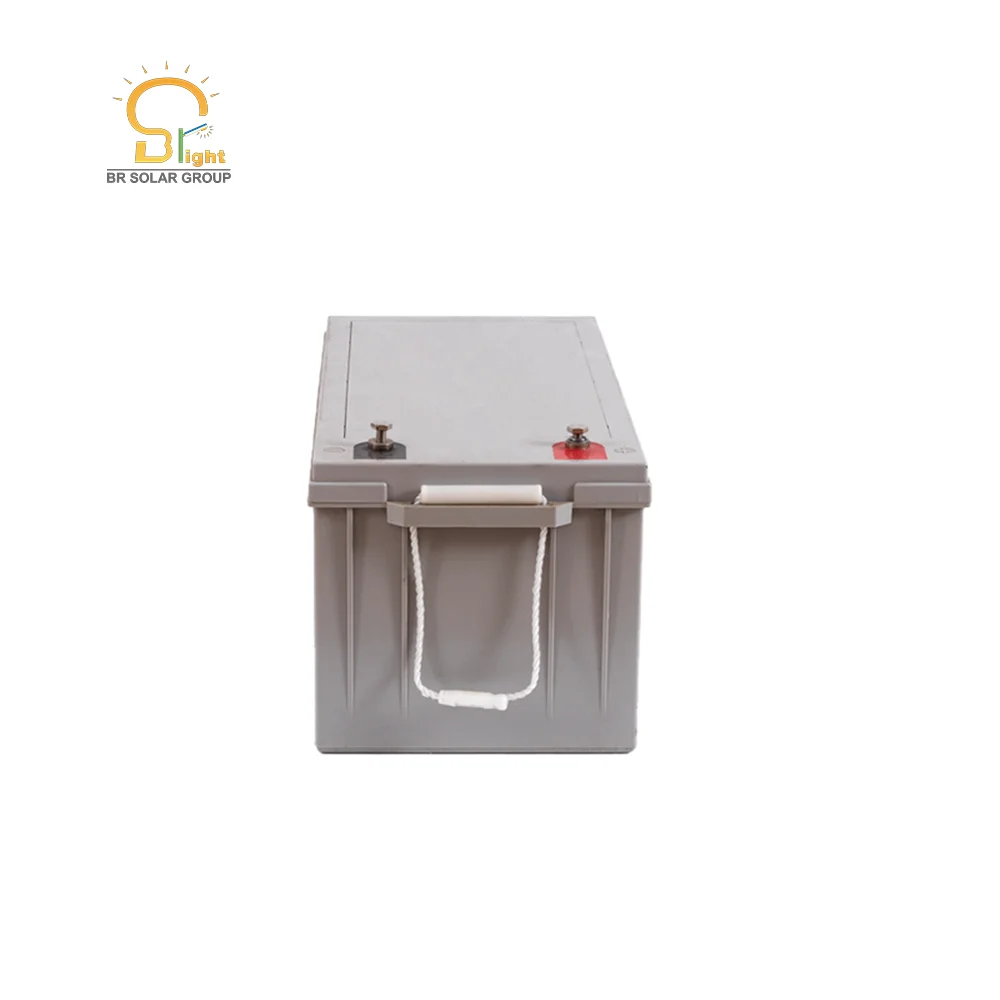 BR solar 12v agm deep cycle gel battery  12v 200ah 12v 250ah rechargeable solar gel battery