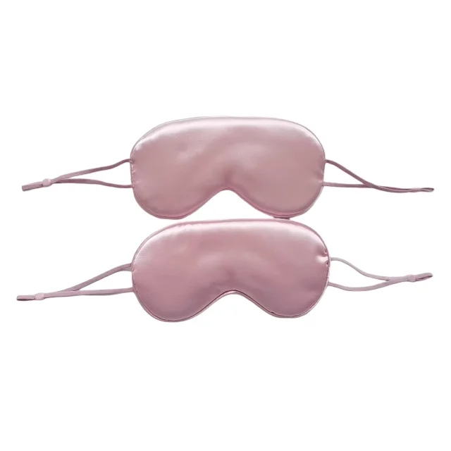 Universal satin ear-hanging eye mask travel light-shielding sleep breathable eye mask spot wholesale beauty and Personal Care