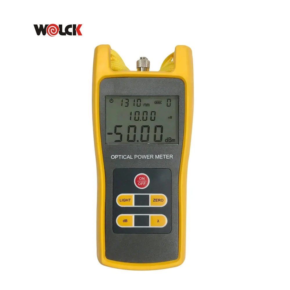 Handheld Wavelength 800-1700nm Fiber Multifunction Optical Power Meter