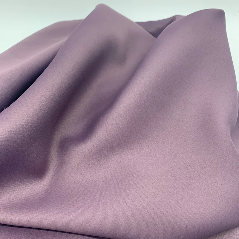 Customized Blackout cloth  polyester curtain fabric plain dyed blackout sun shade window curtain fabric