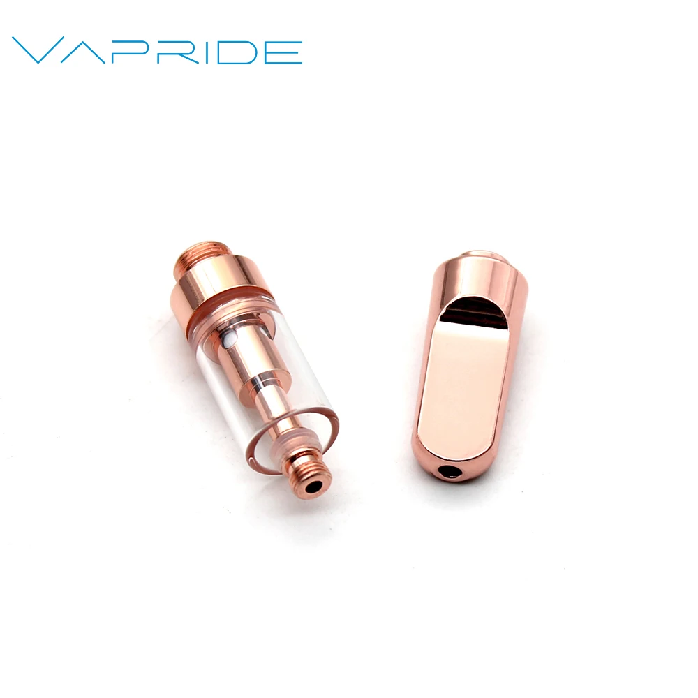 Розовый Золотой бак для вейпа 0,5/1 мл картридж для испарителя керамическая катушка электронная сигарета 510 картридж