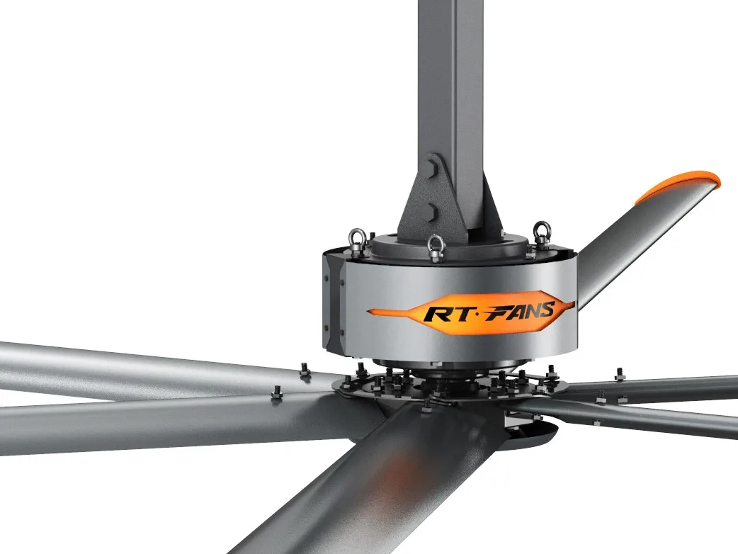 RTFANS 24 ft PMSM Factory HVLS big ceilling fan