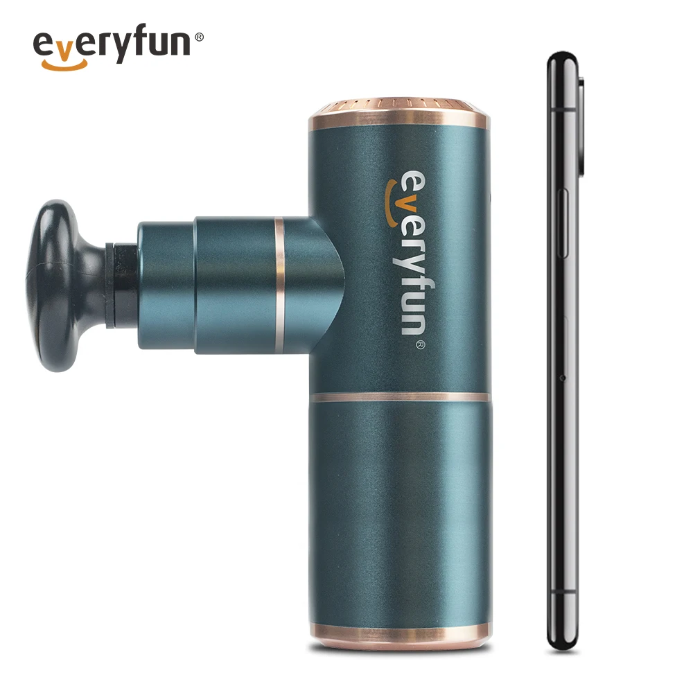  Новый дизайн профессиональный массажер Everyfun пистолет для глубокой ткани бесщеточный мотор