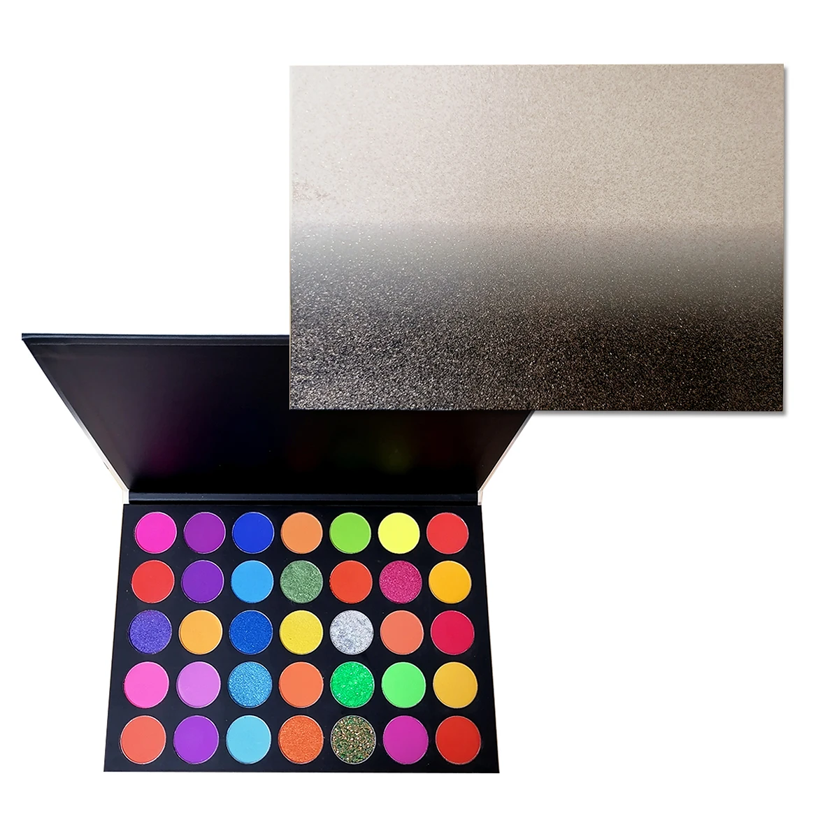 
no logo neon eyeshadow palette high pigment eye shadow eyeshadow palette 