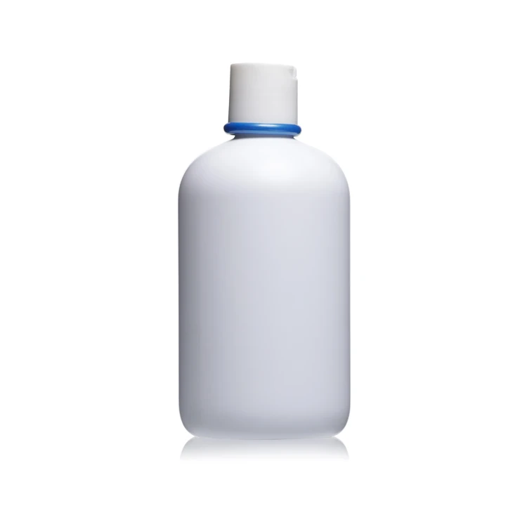 500ml Recycling White Empty Plastic PE Lotion Pink Personalized Shampoo Bottles Packing Travel Pack Shampoo