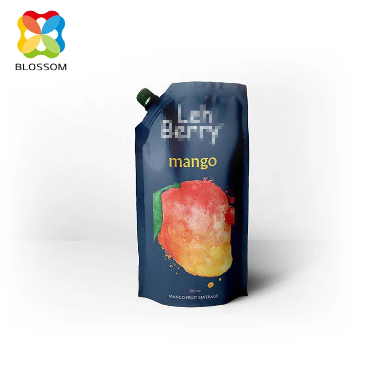 
Reusable spout pouch for soft drink packaging 