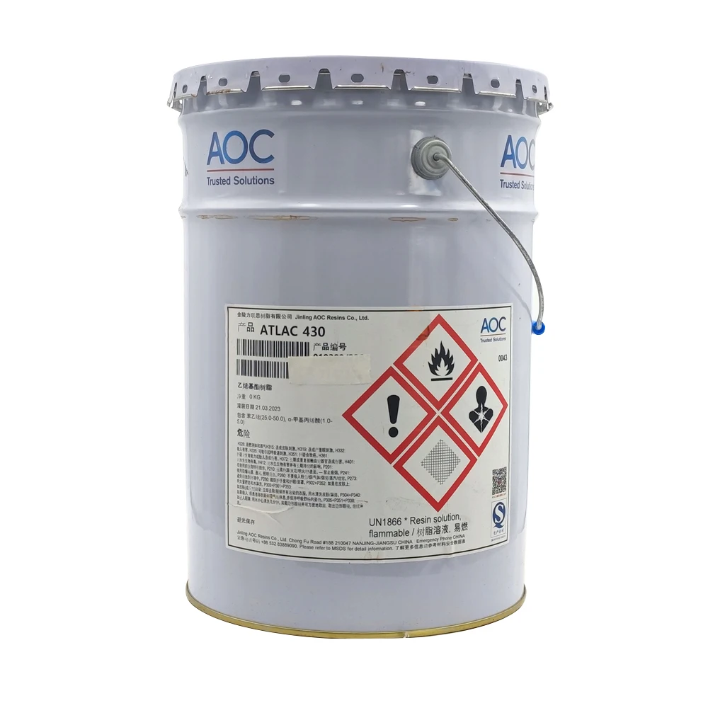 AOC Atlac 430 Epoxy vinyl ester resin is widely used in the field of corrosion protection
