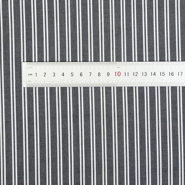 plain woven tencel cotton fabric yarn-dyed silk cotton stripe fabric shirt fabric