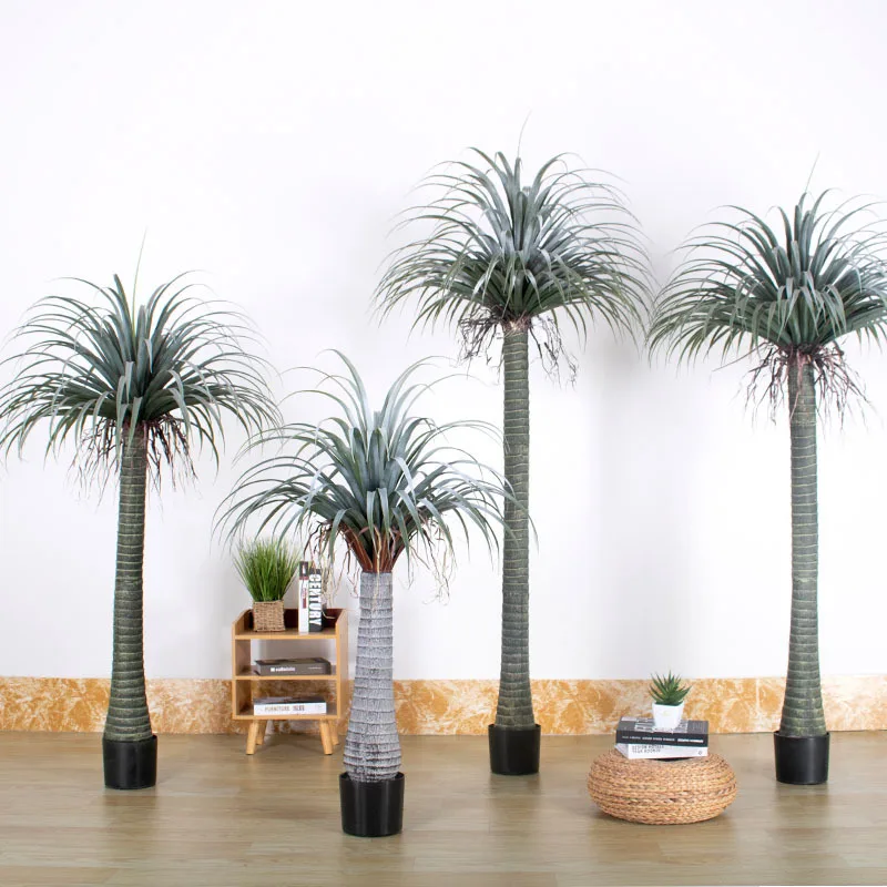 Custom 6ft Faux Green Topiary Bonsai Plastic Plants Artificial Trees For Indoor Outdoor Home Decoration