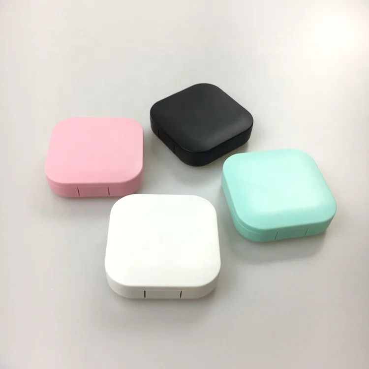Custom  very cheap contact lens case  accept customized designs and LOGO A-8061