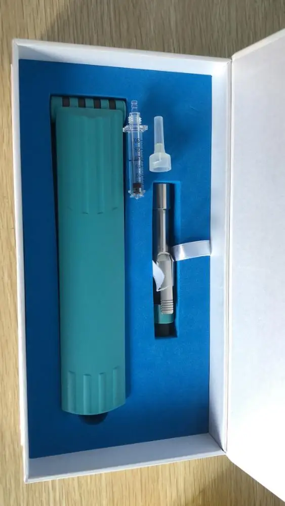
hgh growth hormone pen injection pen no needle no pain, painless 