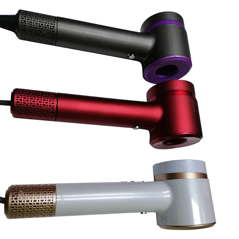 LDY New Professional High-speed Hair Dryer Blow Dryer Electric Metal Ionic CN;GUA with Guiding Lights Negative Ion Portable Home