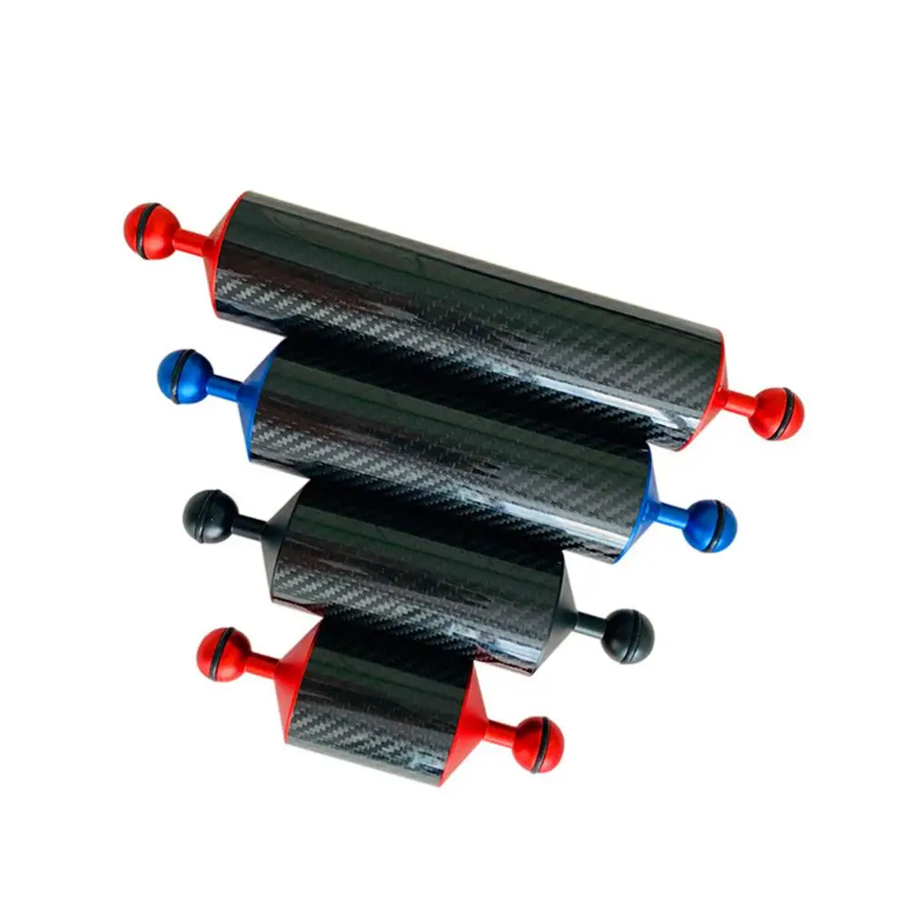 High Quality Carbon Fiber Float Buoyancy Aquatic Arm Dual Ball Floating Arm Diving Camera Underwater Diving Tray
