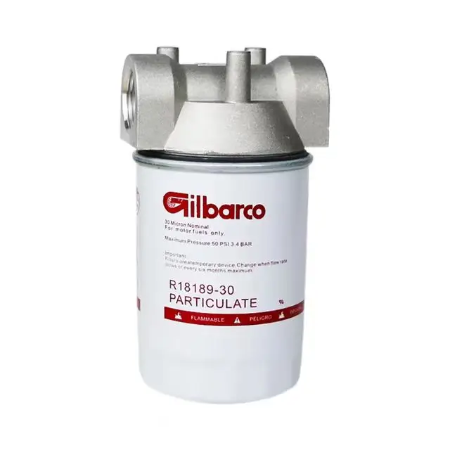 3/4 inch Fuel Dispenser Filter Gasoline Diesel Transfer Pump Fuel Separator Filter with holder