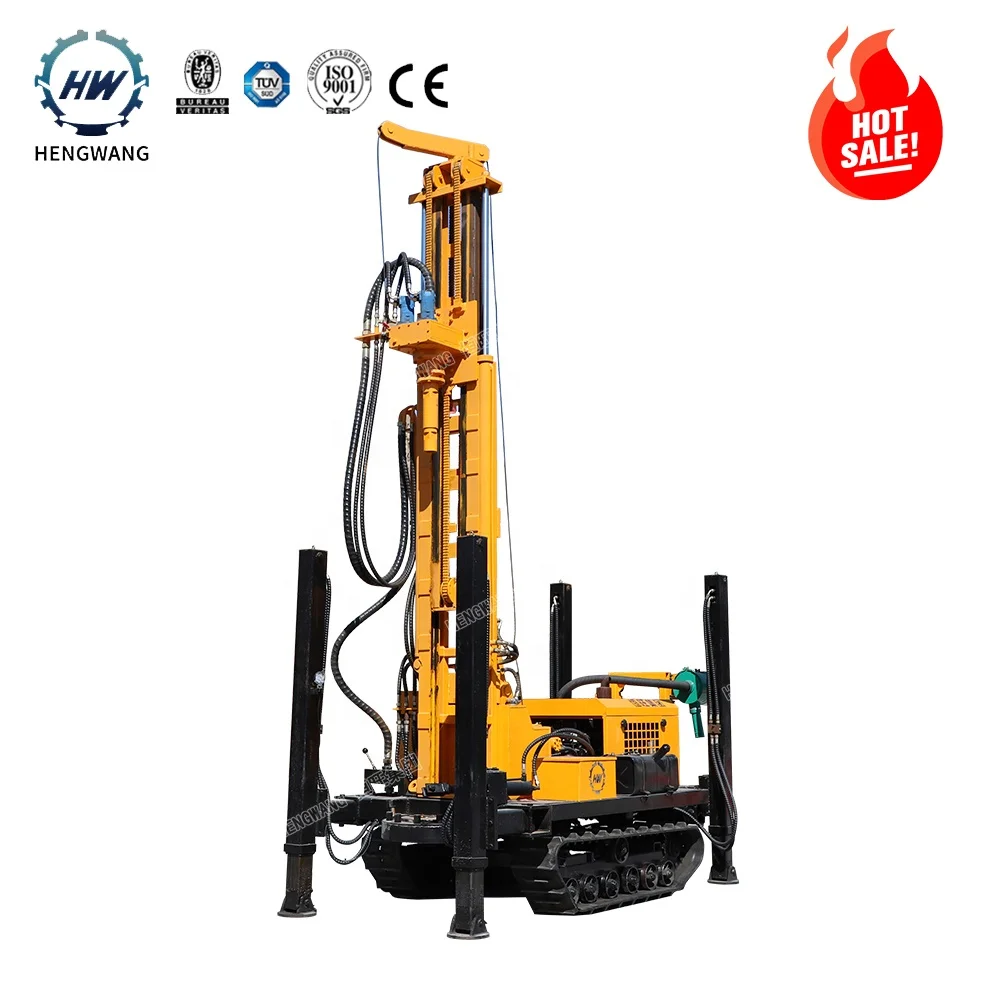 HQZ-200L Crawler Pneumatic Portable Drilling Rig Factory Price