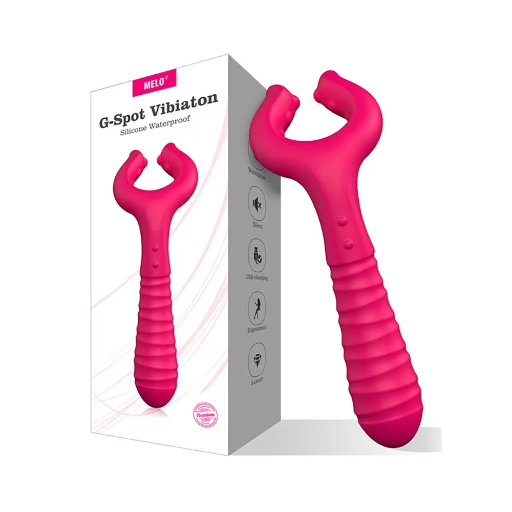 USB перезаряжаемый силиконовый G точечный массажер вибратор