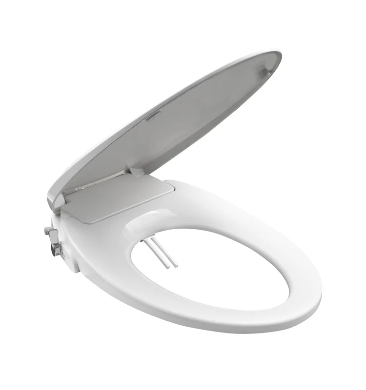 factory price  non electric toilet seat bidet cover PP material  ECO with nozzles combined toilet and bidet for home