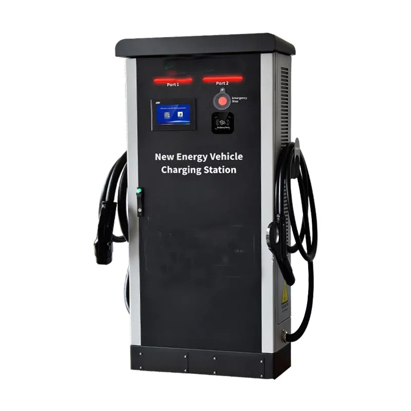 
60KW DC EV Charger Electric Vehicle Fast Charging Pile CCS type 2/type 1 Charging Station 
