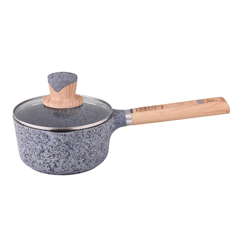 Kichen Ware Sets Cooking Pressed Cookware and Bakeware Sets with Marble Coating Nonstick