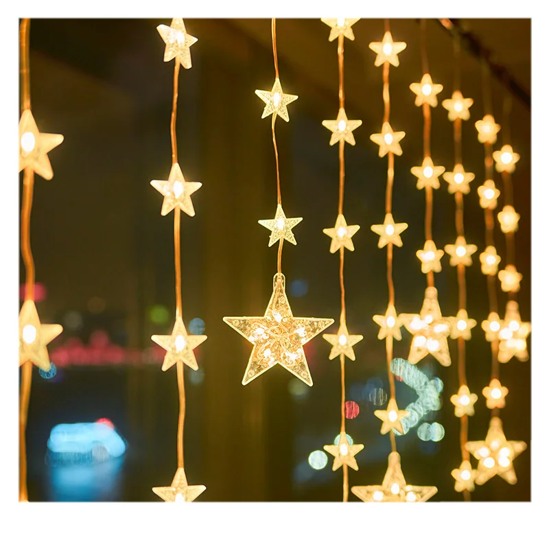 Световая гирлянда со звездами 3 м