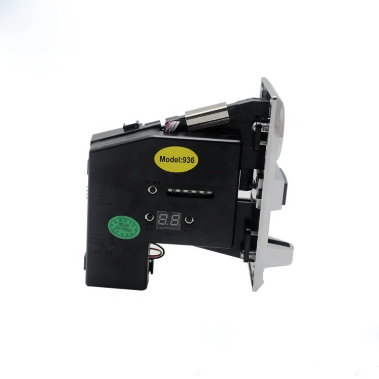 Multi Coin Acceptor Programable for Different Values Selector