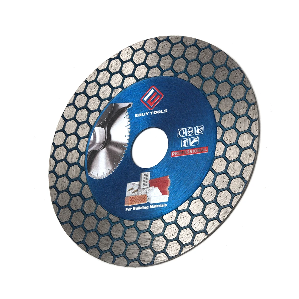 Dry Or Wet Granite Stone Concrete Saw Blade Protected Circular Continue Turbo Sintered Diamond Blades