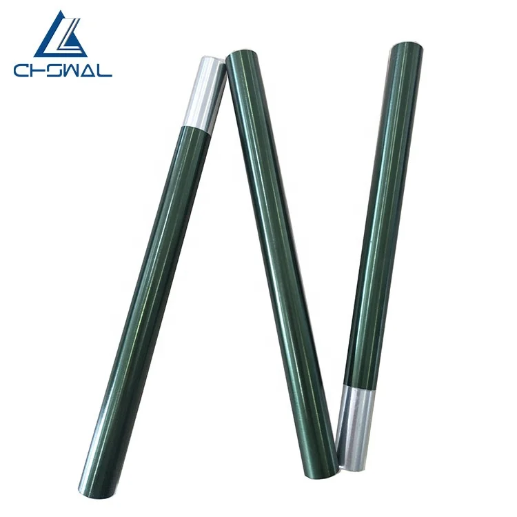 Пользовательские Длина 7001 t6 алюминиевый сплав полюс для палатки