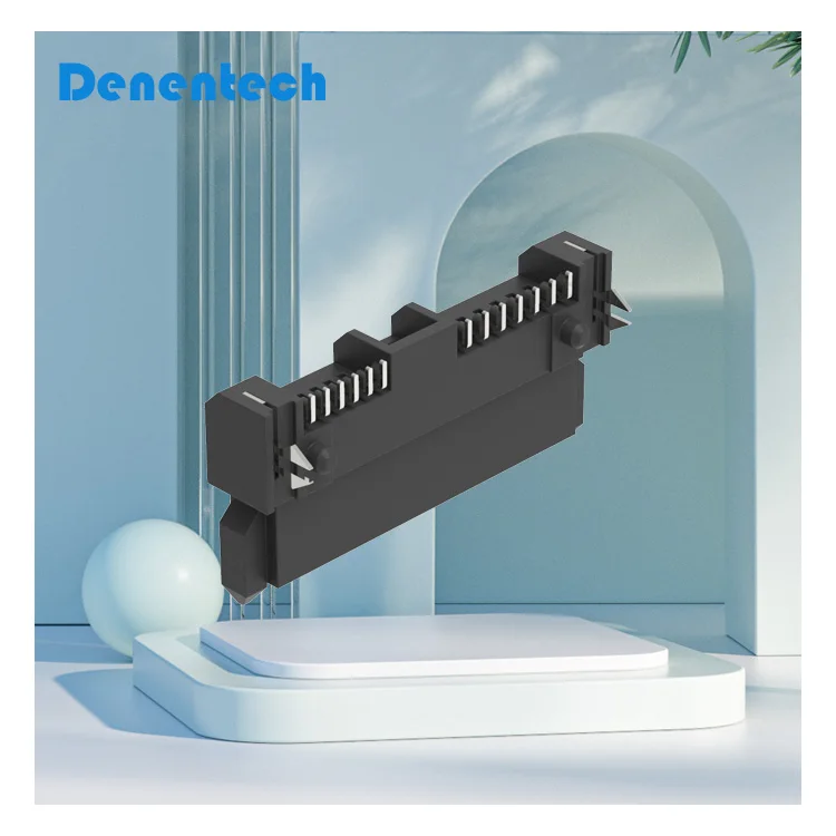 Hot sale SATA 7+6P Female Board Lower H4.5 SMT sata power connectors sata connector