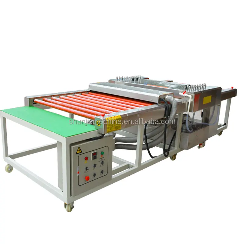 Wholesale 1200-1800 mm  Auto Horizontal Glass Washing Machine Glass Cleaning Drying