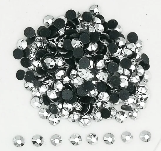 Resin diamond hotfix resinstone silver ore gray black mineral gold resin small diamond hot drilling
