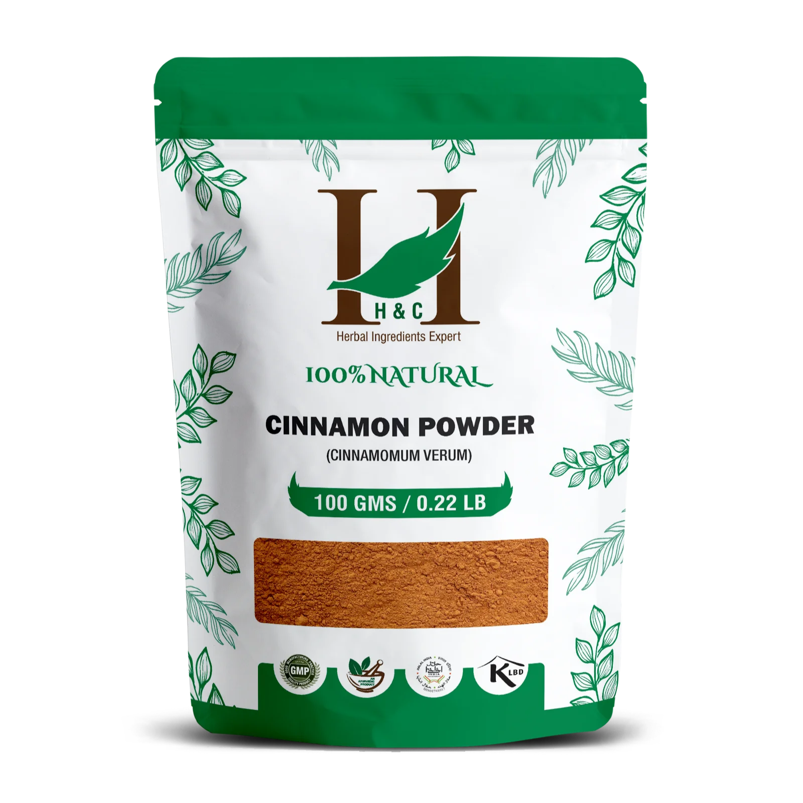 Порошок корицы H & C (Cinnamomum Verum) - 100 г/1 кг в упаковке