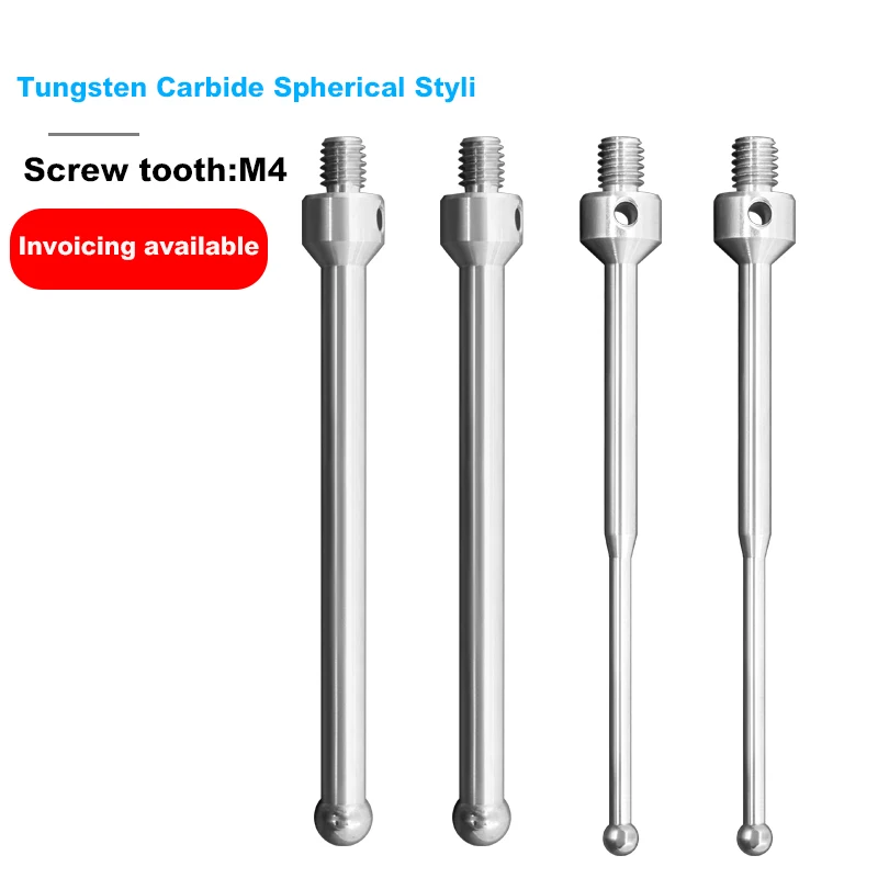 9685 9697 Non Standard Custom M4 Cmm 3d Probe Tungsten Carbide Spherical Styli