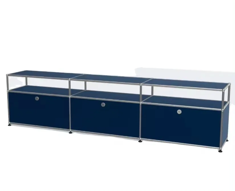 Modular Haller Furniture Metal Storage Sideboard Stainless Steel Cabinet Haller Cabinet  Board