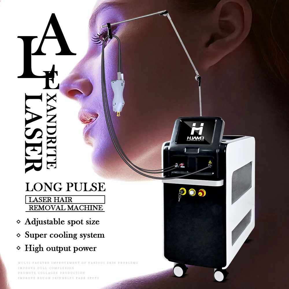 Factory price professional Long Pulse alex nd yag gentle machine max 1064nm 755nm alexandrite laser hair removal for sale