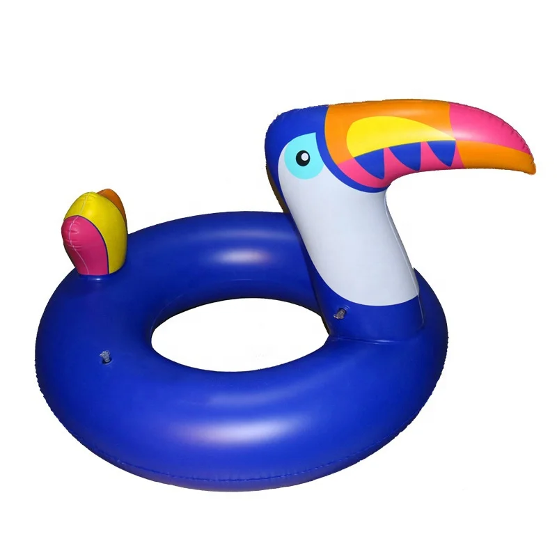 Manufacturer peacock swim ring Flamingo unicorn Bill bird swim ring can ride ring
