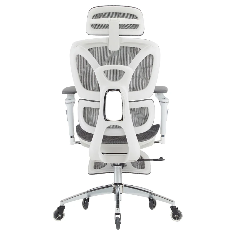 mesh chair with metal base gray office chair with adjustable headrest wholesale high end office chair with adjustable backrest