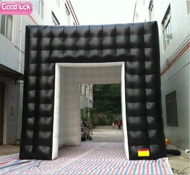 china inflatable supplies  shell structure LED lighting mobile club tent inflatable photo booth