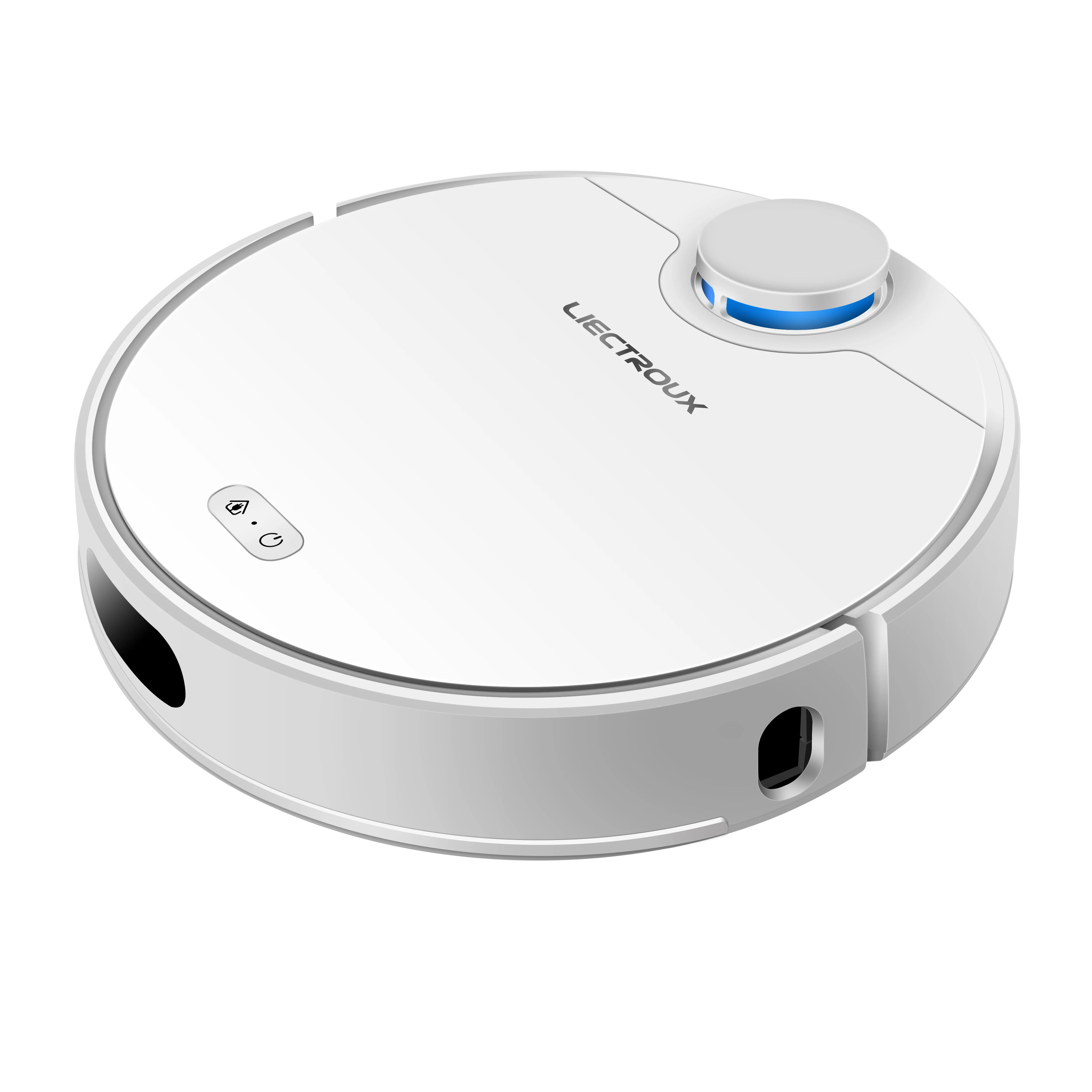  Робот-пылесос LIECTROUX ZK901 с лазерной навигацией и Wi-Fi работает приложением Amazon Alexa или Google Assistant