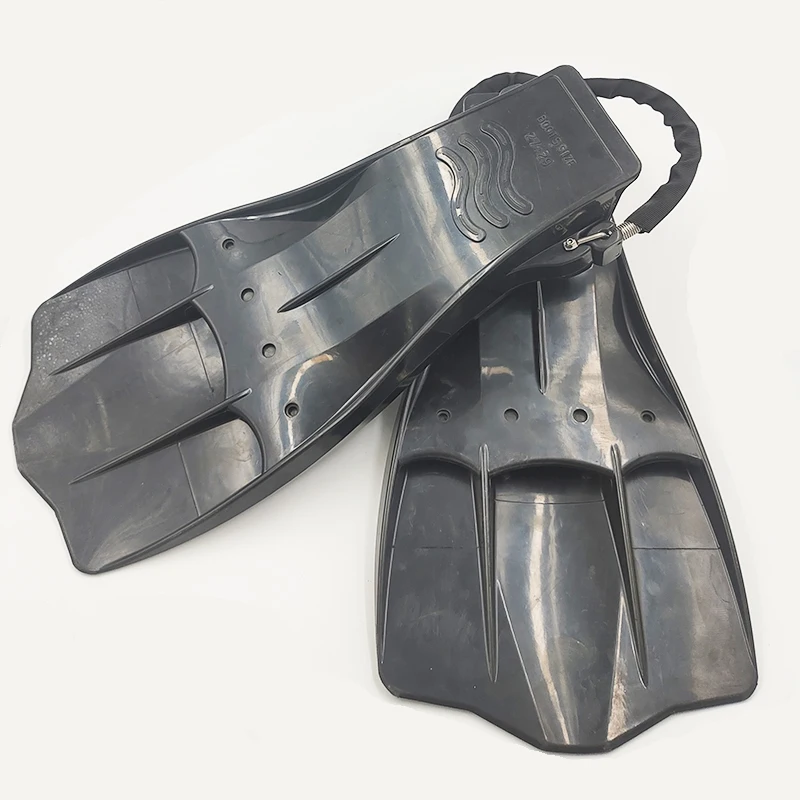 High Quality Snorkeling Deep Diving fins Rubber Swimming Fins For Adults Freediving Rubber Flippers