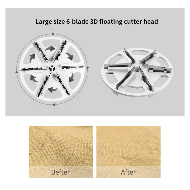 LED display  Adjustable Electric Lint Remover Stainless Steel Blades Bobble Remover Safe Fabric Shaver