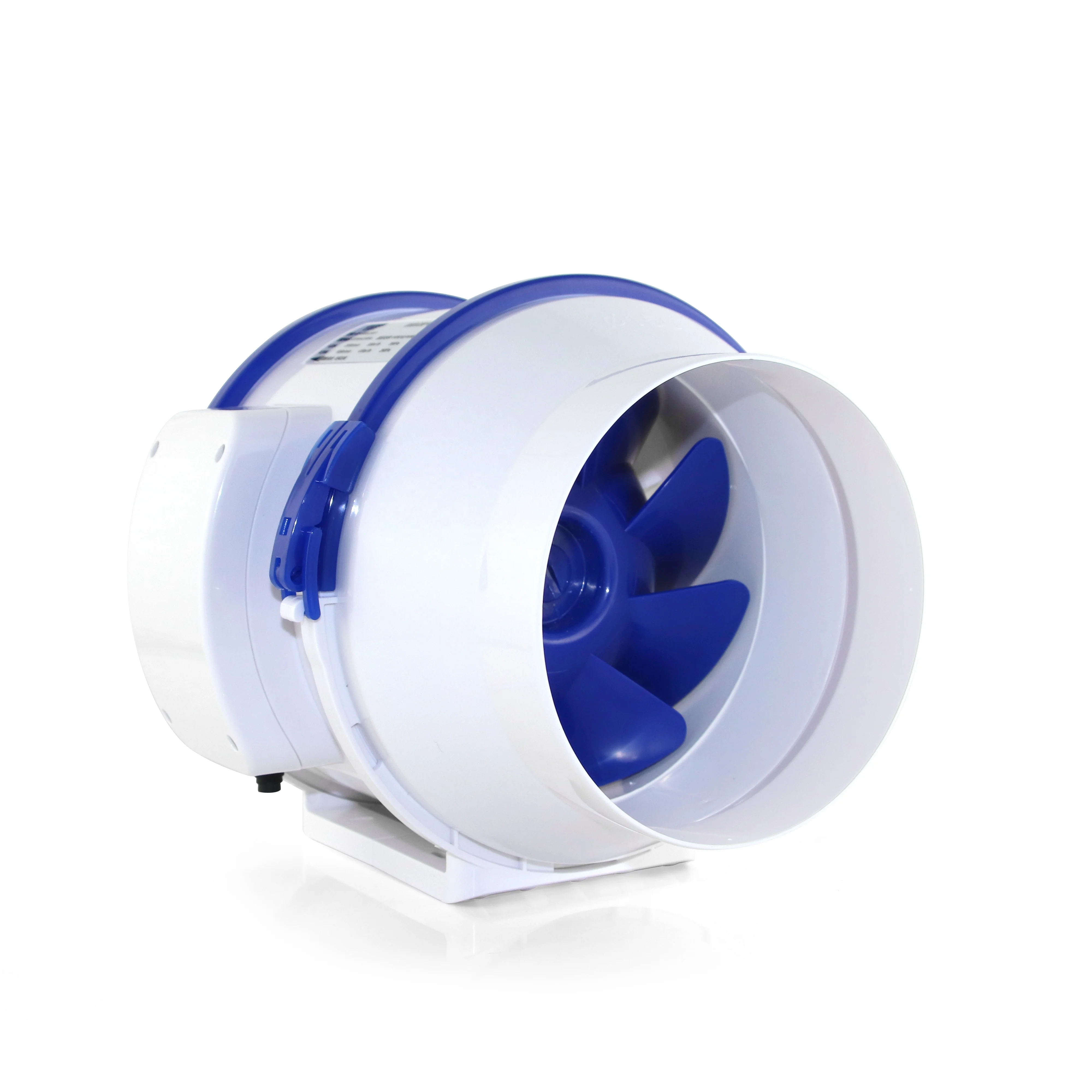 Hon&guan silent mixed-flow duct fan factory direct sales 6 inch 150mm diameter low energy consumption and noise