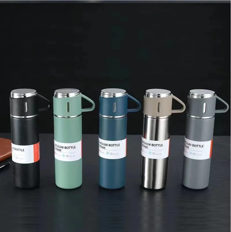 304 cup triple cover double stainless steel vacuum insulated cup water cup all steel bullet advertising gift