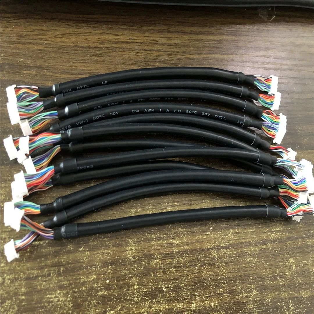 High Quality Cable Assembly Manufacturer Custom JST SH GH ZH PH XH 1.0 1.25 1.5 2.0 2.54mm Pitch Electronic Wire Harness