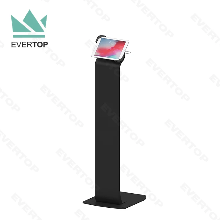 LSF08-D Anti-theft Universal Tablet Floor Stand Kiosk for iPad Pro Floor Stand Tablet Holder Floor Stand for iPad Display Holder