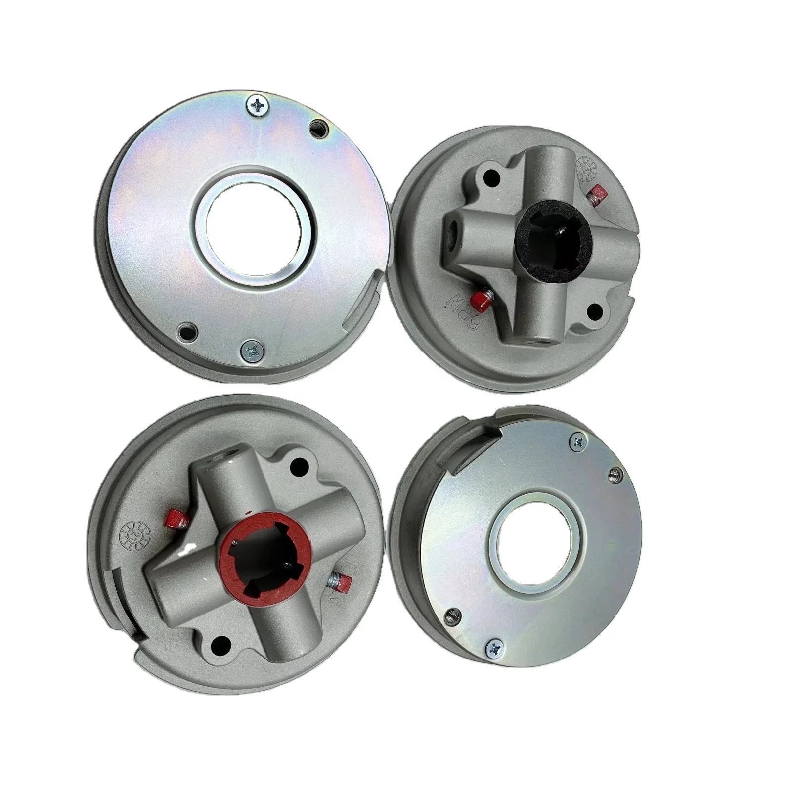 Профессиональная Заказная промышленная гаражная дверь 1-3/4 дюйма-6 дюймов, алюминиевая индивидуализированная скручивающаяся пружинная обмотка и стационарные конусные фитинги