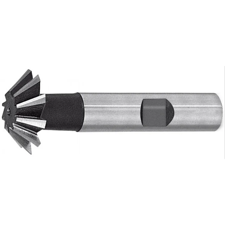 Dovetail milling cutter, form D 45 degrees 16 mm  For Milling Machine For Metal Stainless Steel Milling