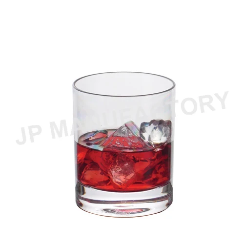 
8 oz. Customizable PC Plastic Old Fashioned Glass Polycarbonate rock Tumbler 