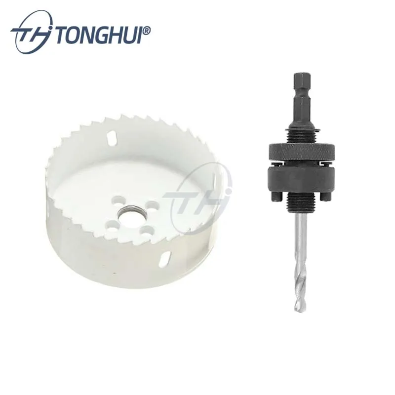 OEM customized Bi-metal Hole Saw with M42 sharpened tips Durable Bi-metal drill bit for Metal Wood Plastic Sheet