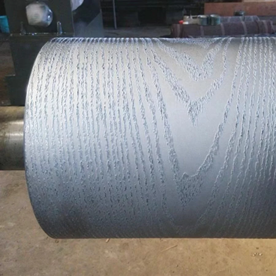 Plastic Sheet Extruder Steel Embossing cylinder flooring line accessories Embossing Roller